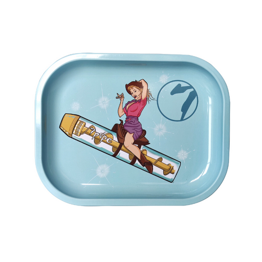 Rolling Tray- 7Pipe Glass #