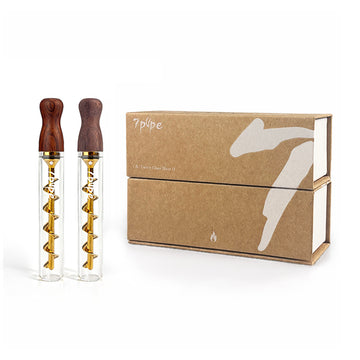 Twisty Glass Blunt Gen-2 Combos (Walnut + Rosewood)